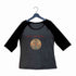Travel Wanderlust LIVE TO TRAVEL, TRAVEL TO LIVE Custom Printed Graphic Design Raglan T-Shirt for Women